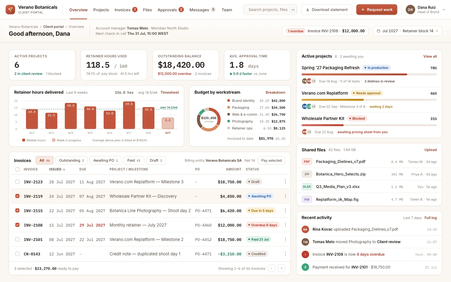 Client portal